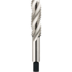 M12 Metric 3-Flute, D6 Bottom Series/List # 2039 Spiral Flute Tap - Exact Tool & Supply