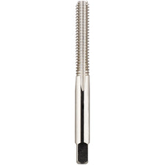 M5 Metric, 0.8 mm Pitch, 4 -Flute, D2 Bottoming Straight Flute Tap Series/List #7500 - Exact Tool & Supply