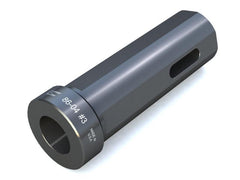 Taper Drill Sockets: Morse Taper - (Overall Length: 3-3/4") (Shank Dia: 1") - Part #: CNC 86-02#1 - Exact Tool & Supply