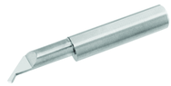 .0300/.0320 Width x 1/4 Shank RH Undercut & Profile Grooving Tool-AlTiN - Exact Tool & Supply