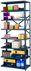 36 x 12 x 85'' (8 Shelves) - Open Style Add-On Shelving Unit - Exact Tool & Supply