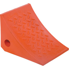 Mini-Urethane Wheel Chock 7 × 6 × 8 - Exact Tool & Supply
