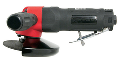 #UT8775 - 4" Right Angle - Air Powered Grinder - Side Exhaust - Exact Tool & Supply