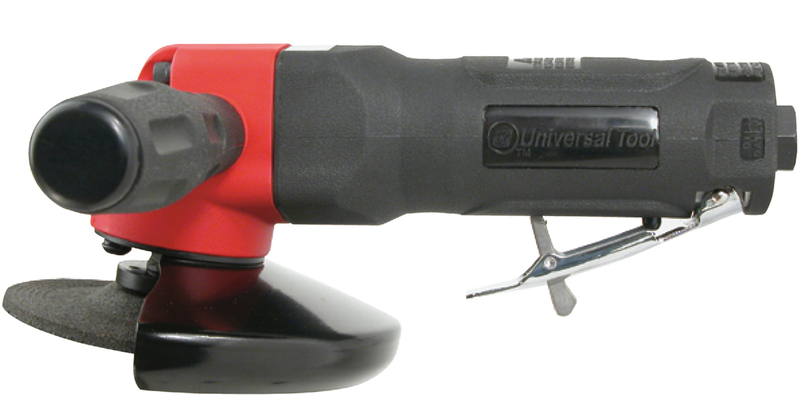 #UT8780 - 4-1/2" Right Angle - Air Powered Grinder - Side Exhaust - Exact Tool & Supply