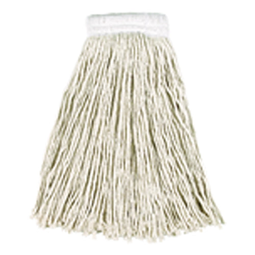 Value Pro Cotton #20 White 5″ Band Mop - Exact Tool & Supply