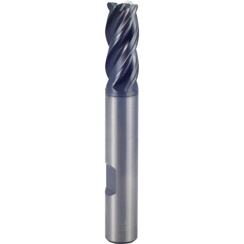 6 × 6 × 20 × 70 mm 2 Flute Square End Carbide End Mill-Plain Shank - Exact Tool & Supply