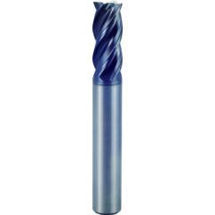 1 x 1 x 1-1/2 x 4 w/45° Chamfer 4 Flute Carbide End Mill - V7 Plus A - Exact Tool & Supply