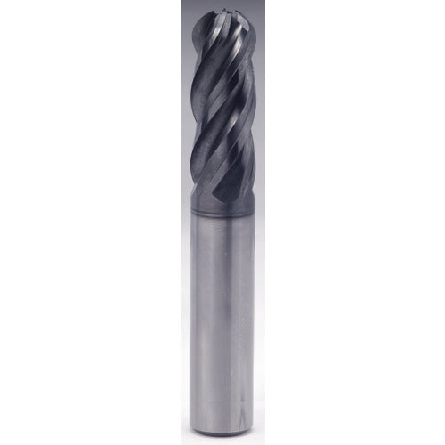 13/32″ × 7/16″ × 15/16″ × 2 3/4″ 4 Flute Square End Carbide End Mill-Plain Shank - Y-Coating - Exact Tool & Supply