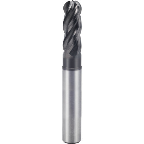1/8″ × 1/8″ × 5/32″ × 3″ 4 Flute Square End Carbide End Mill-Plain Shank - Y-Coating - Exact Tool & Supply