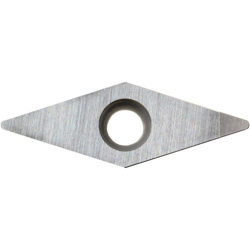VBGW 2205 SE KBN510, 0.0079″ Corner Radius, 1/8″ Thick, 1/4″ Inscribed Circle, Diamond, Turning Indexable Insert - Exact Tool & Supply