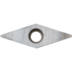 VBGW 331 SE KBN525, 1/64″ Corner Radius, 3/16″ Thick, 3/8″ Inscribed Circle, Diamond, Turning Indexable Insert - Exact Tool & Supply