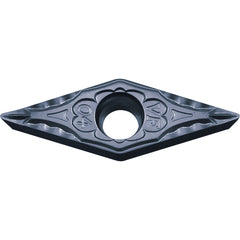 VBMT 2205 VF PV7010, 0.0079″ Corner Radius, 1/8″ Thick, 1/4″ Inscribed Circle, TiCN (MEGACOAT), Diamond, Turning Indexable Insert - Exact Tool & Supply
