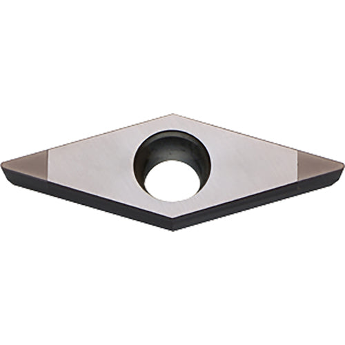 VCGW 15151 MET KBN25M, 1/64″ Corner Radius, 3/32″ Thick, 3/16″ Inscribed Circle, MEGACOAT, Diamond, Turning Indexable Insert - Exact Tool & Supply