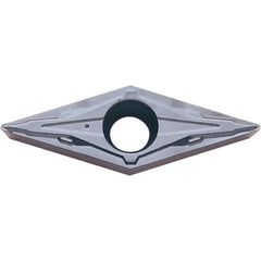 VCMT 151505 PP PR1425, 0.0079″ Corner Radius, 3/32″ Thick, 3/16″ Inscribed Circle, MEGACOAT NANO, Diamond, Turning Indexable Insert - Exact Tool & Supply
