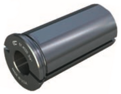 VDI Style Toolholder Bushing - Type "BV" - (OD: 25mm x ID: 10mm) - Part #: CNC86 61.2510M - Exact Tool & Supply