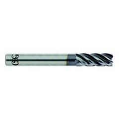 3/4 x 3/4 x 1-1/8 x 4 5Fl .090 C/R Carbide End Mill - TiALN - Exact Tool & Supply