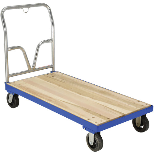 Hardwood Platform Truck Stl Frame 24 × 48 - Exact Tool & Supply