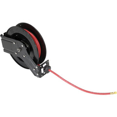Spring Driven Hose Reel 20 Ft 1/4 Dia - Exact Tool & Supply
