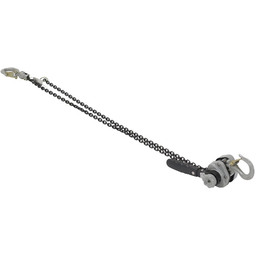 Lever Lift Hoist 500 Capacity 5 Ft Lift - Exact Tool & Supply