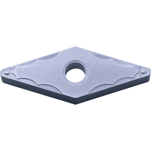 VNMG 331 GP PV7010, 1/64″ Corner Radius, 3/16″ Thick, 3/8″ Inscribed Circle, TiCN (MEGACOAT), Diamond, Turning Indexable Insert - Exact Tool & Supply