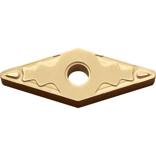 VNMG 332 HQ CA5515, 1/32″ Corner Radius, 3/16″ Thick, 3/8″ Inscribed Circle, TiCnulll2O3/TiN, Diamond, Turning Indexable Insert - Exact Tool & Supply