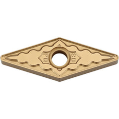 VNMG 332 PQ CA530, 1/32″ Corner Radius, 3/16″ Thick, 3/8″ Inscribed Circle, TiCnulll2O3/TiN, Diamond, Turning Indexable Insert - Exact Tool & Supply
