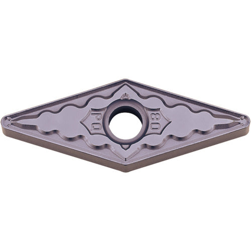 VNMG 331 PQ PV7025, 1/64″ Corner Radius, 3/16″ Thick, 3/8″ Inscribed Circle, TiCN (MEGACOAT), Diamond, Turning Indexable Insert - Exact Tool & Supply
