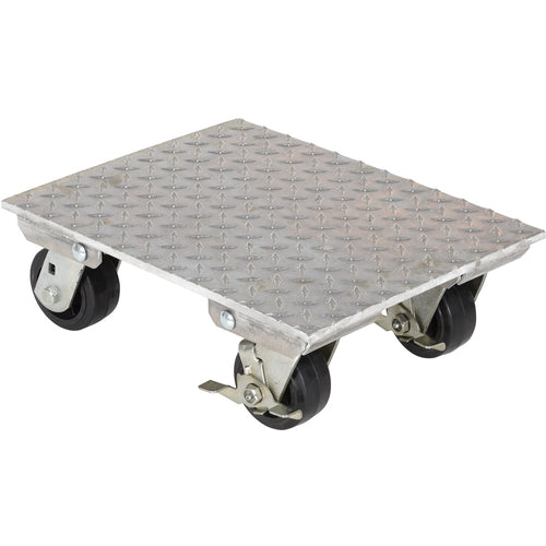Aluminum Plate Dolly 1.2K lb Cap 14 × 18 - Exact Tool & Supply