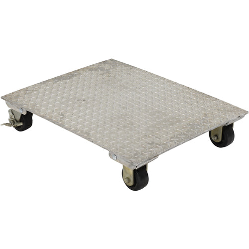 Aluminum Plate Dolly 1.2K lb Cap 24 × 30 - Exact Tool & Supply