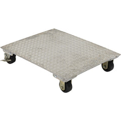 Aluminum Plate Dolly 1.2K lb Cap 24 × 30 - Exact Tool & Supply