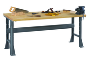 72 x 36 x 33-1/2" - Wood Bench Top Work Bench - Exact Tool & Supply