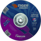 9X1/4 TIGER CERAMIC T27 GRIND WHL - Exact Tool & Supply