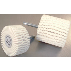2X2X1/4 MED MTD FELT POL FLAP BRUSH - Exact Tool & Supply