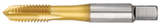 1-3/8-6 H6 4 Flute HSSCo Plug Spiral Point Tap-Oxide - Exact Tool & Supply