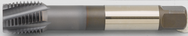 M6x1.0 6HX 3 Flute HSSCoPM Semi-Bottoming Spiral Flute Tap-TiCN - Exact Tool & Supply