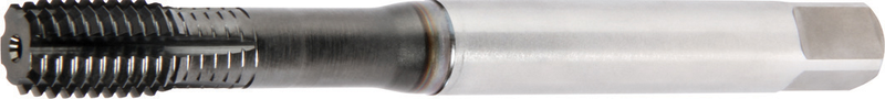 M6x1.0 6HX 0 Flute HSSCoPM Semi-Bottoming Thread Forming Tap-TiN - Exact Tool & Supply