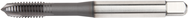 1-8 2B 3 Flute HSSCo Plug Spiral Point Tap-TiN - Exact Tool & Supply