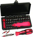 34PC SQ/TX/HEX IMPACT BIT SET - Exact Tool & Supply