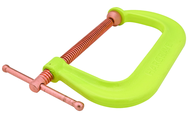 H408CS, 400-CS Series C-Clamp, 0" - 8" Jaw Opening, 4-1/2" Throat Depth - Exact Tool & Supply