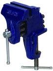 150, Bench Vise - Clamp-On Base, 3" Jaw Width, 2-1/2" Maximum Jaw Opening - Exact Tool & Supply