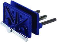 176, Light-Duty Woodworkers Vise - Mounted Base, 6-1/2" Jaw Width, 4-1/2" Maximum Jaw Opening - Exact Tool & Supply