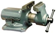 SBV-65, Super-Junior Vise, Swivel Base, 2-1/2" Jaw Width, 2-1/8" Jaw Opening - Exact Tool & Supply