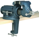 CBV-100, Super-Junior Vise, 4" Jaw Width, 2-1/4" Jaw Opening - Exact Tool & Supply