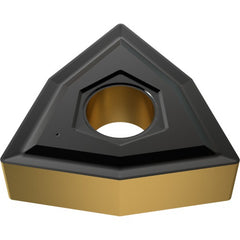 WNMG 431 UC YG3010, 1/64″ Corner Radius, 3/16″ Thick, 1/2″ Inscribed Circle, CVD, Trigon, Turning Indexable Insert