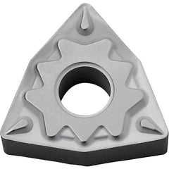 WNMG 3251 HQ TN60, 1/64″ Corner Radius, 5/32″ Thick, 3/8″ Inscribed Circle, TiCN/NbC, Trigon, Turning Indexable Insert - Exact Tool & Supply