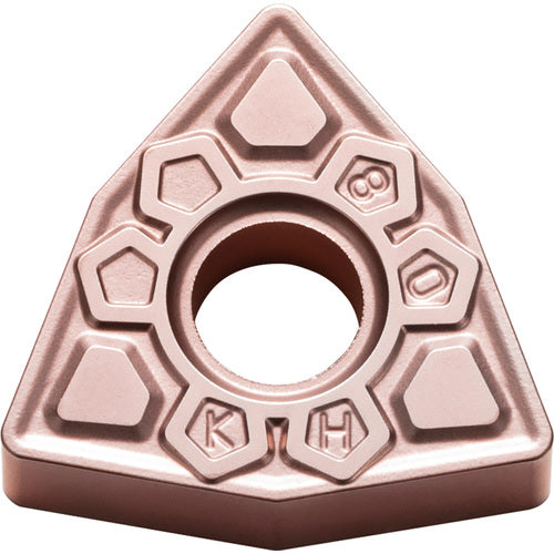 WNMG 433 KH CA320, 3/64″ Corner Radius, 3/16″ Thick, 1/2″ Inscribed Circle, TiCnulll2O3/Ti, Trigon, Turning Indexable Insert - Exact Tool & Supply