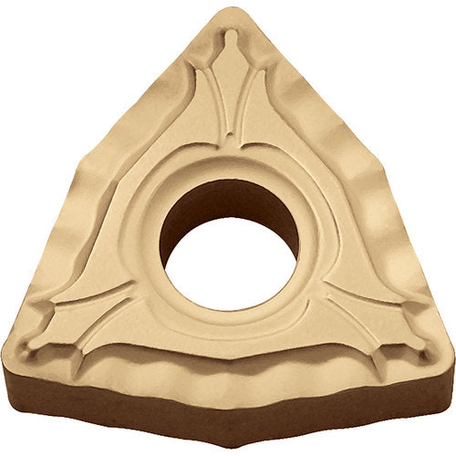 WNMG 431 XP CA5515, 1/64″ Corner Radius, 3/16″ Thick, 1/2″ Inscribed Circle, TiCnulll2O3/TiN, Trigon, Turning Indexable Insert - Exact Tool & Supply