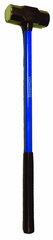 6 lb - 32" Fiberglasss Handle - 1-3/4" Head Diameter - Sledge Hammer - Exact Tool & Supply