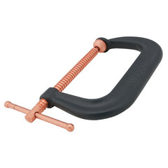 402P, 400P Series C-Clamp–2 5/8″ Throat Depth–2 1/8″ Maximum Opening - Exact Tool & Supply