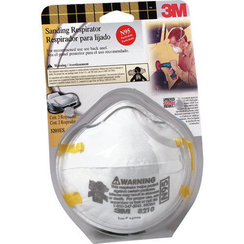 3M Sanding Respirator 03201 - Exact Tool & Supply